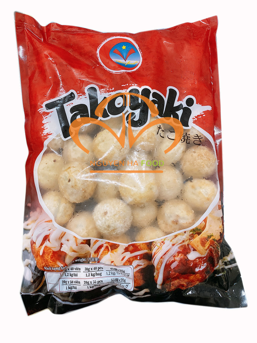 Bánh nhân bạch tuộc Takoyaki 