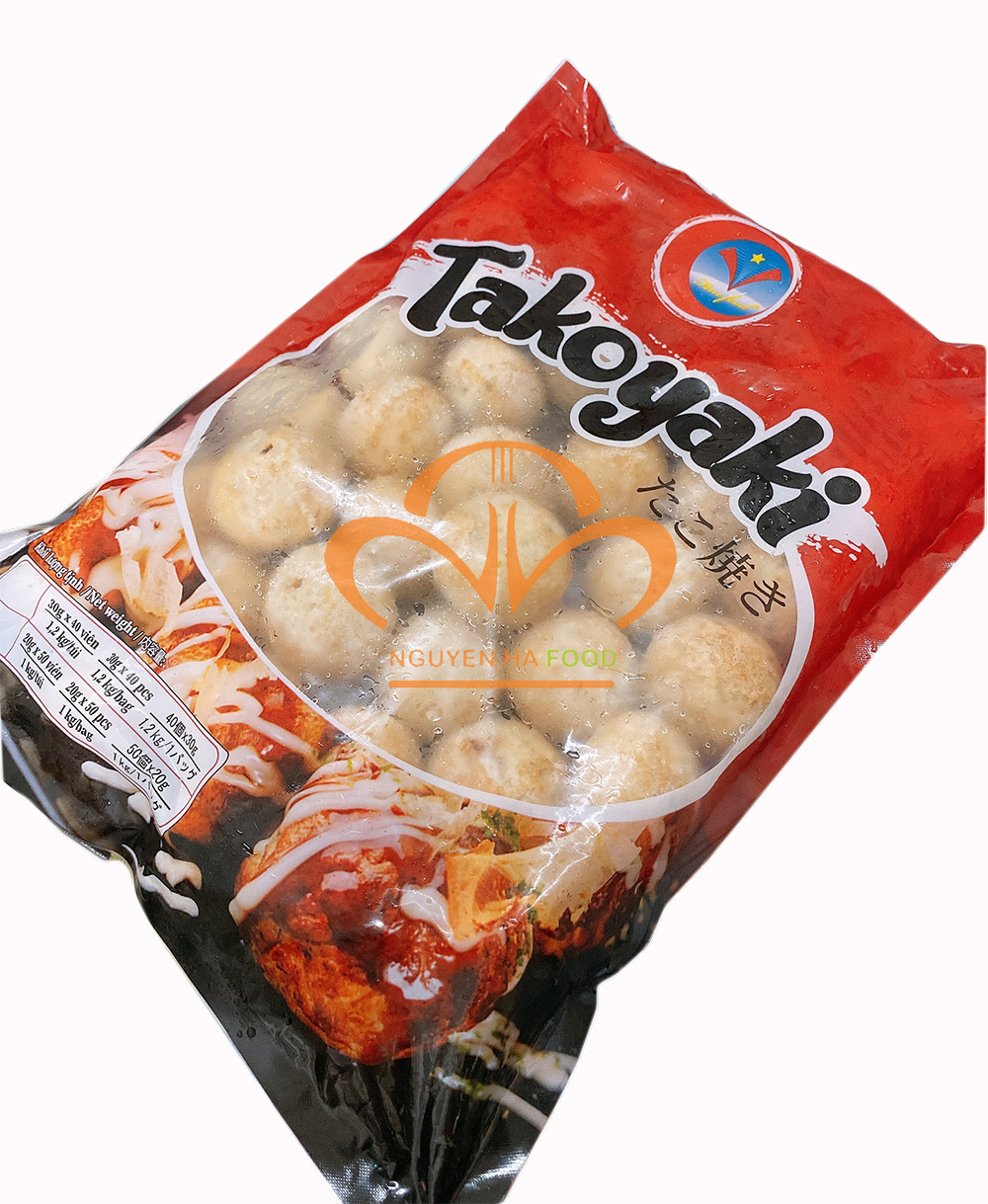 Bánh nhân bạch tuộc Takoyaki 