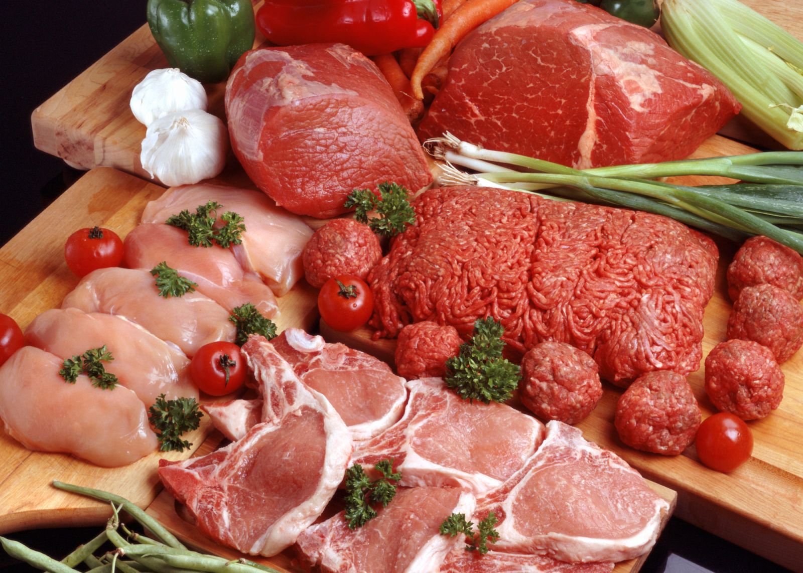 Các loại thịt cung cấp protein dồi dào