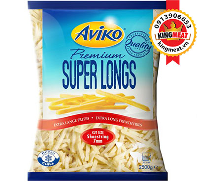 KHOAI TÂY CẮT THẲNG 1/4 SIÊU DÀI AVIKO-1/4 AVIKO SUPER LONG AAA-2,5KG