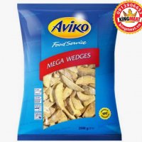 KHOAI TÂY CẮT MÚI TẨM GIA VỊ-AVIKO JACKET WEDGES CUT-2,5KG