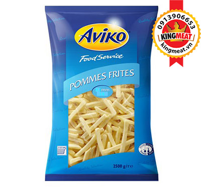 KHOAI TÂY AVIKO CẮT THẲNG 3/8 AA-3/8 AVIKO FOMMES FRIES AA-GÓI 2.5KG