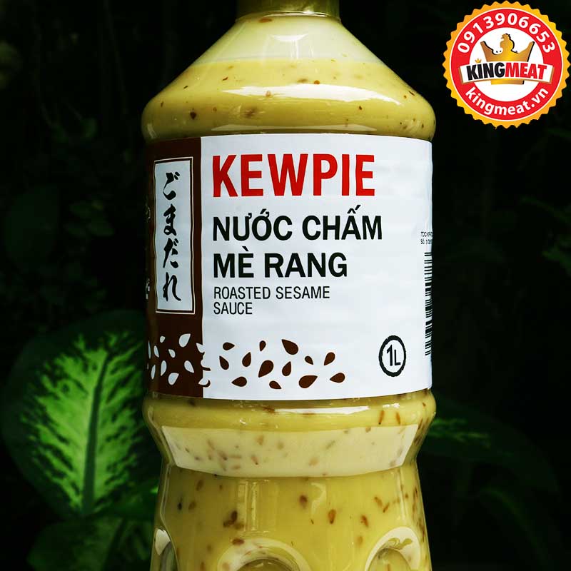 NƯỚC CHẤM MÈ RANG KEWPIE-ROASTED SESAME SAUSE-CHAI 1L | Nguyên Hà ...