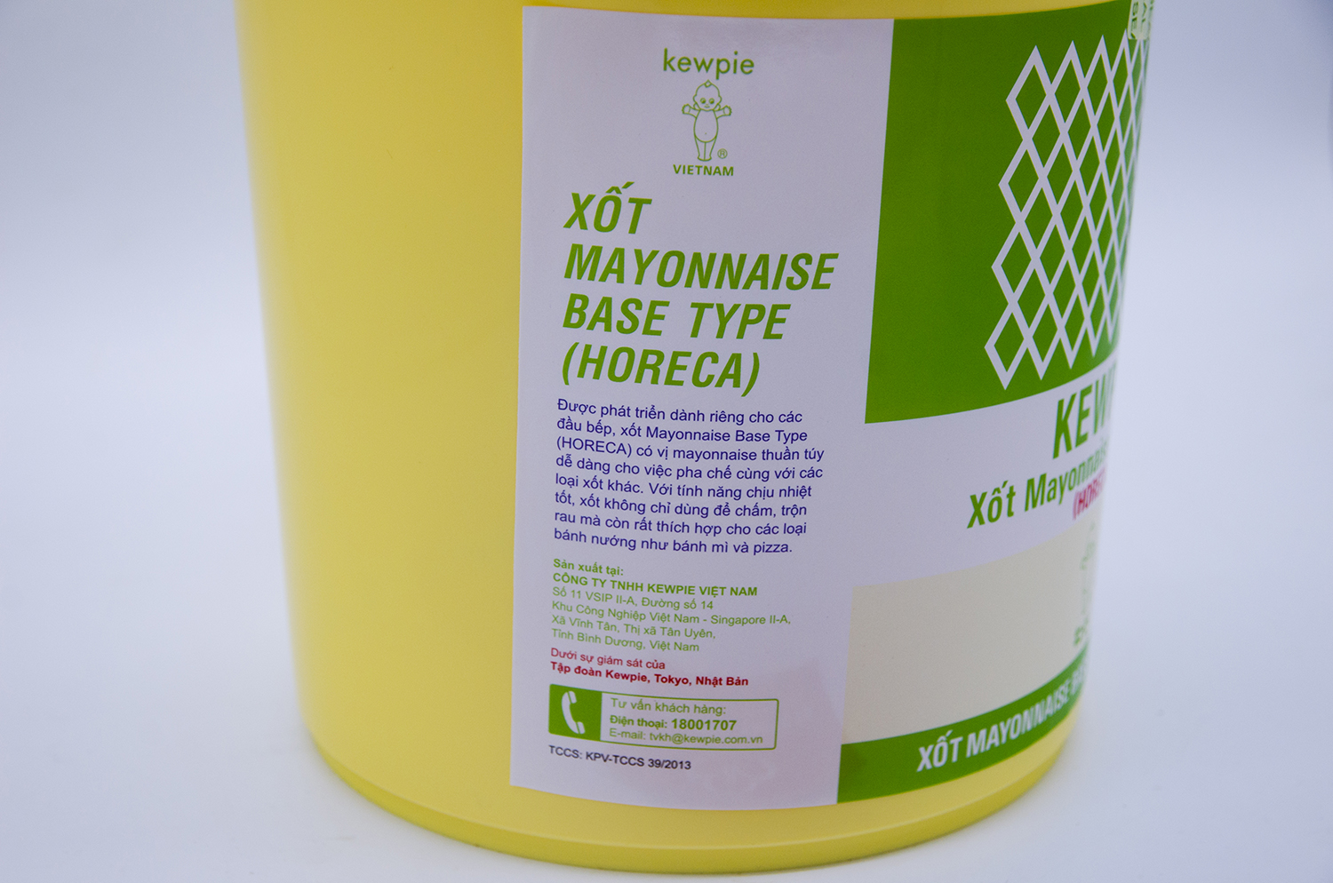 XỐT MAYONNAISE BASE TYPE (HORECA) KEWPIE (XÔ 3 KG) Nguyên Hà chuyên cung cấp xúc xích, pate