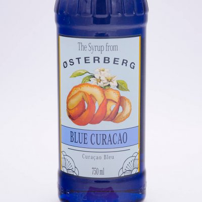SI RÔ BLUE CURACAO OSTERBERG – BLUE CURACAO SYRUP (CHAI 750ML)