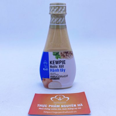 Nước xốt hành tây Kewpie- Dressing grated onion chai 210ml