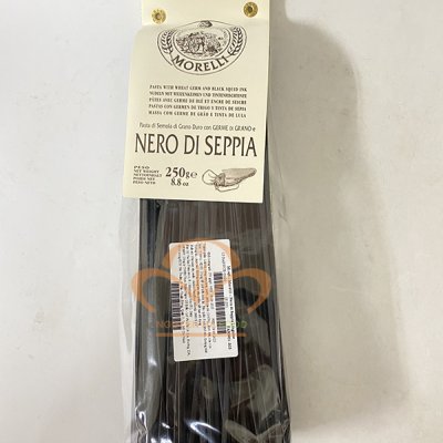 Mì Ý mực sợi đen - Morelli – Nero di Seppia Linguine 