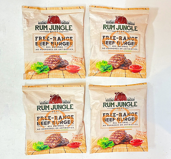 Hamburger Bò Úc Rum Jungle 150g Nguyên Hà chuyên cung cấp xúc xích