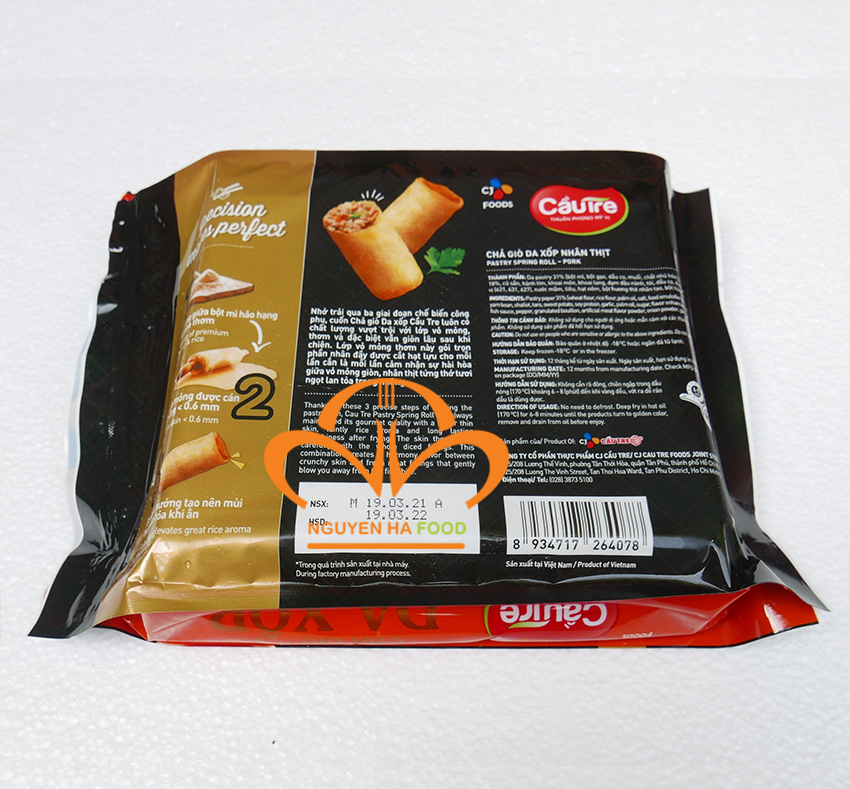 Chả Giò Da Xốp Nhân Thịt Cầu Tre