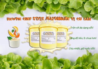 Mayonnaise Kewpie Dành Cho Đầu Bếp Và Những Điều Cần Biết Về Xốt Mayonnaise
