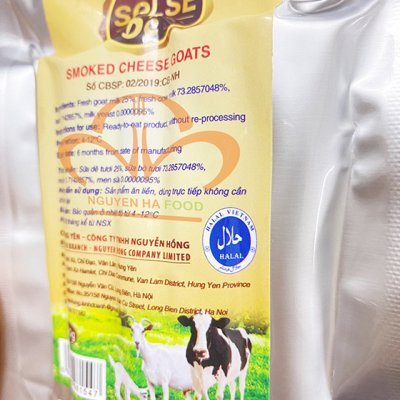 Phô Mai Dê Hun Khói Solse Que – Smoked Cheese Goats 100g