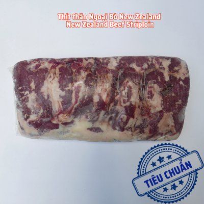 Đuôi Thăn Ngoại Bò New zealand Đông Lạnh (Striploin Beef)