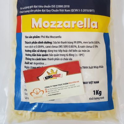 Phô Mai Bào Sợi Mozzarella - Mozzarella Cheese CJ Freshway
