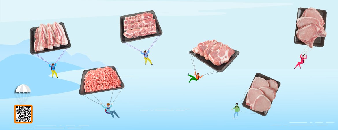 THỊT HEO NHẬP ĐÓNG KHAY