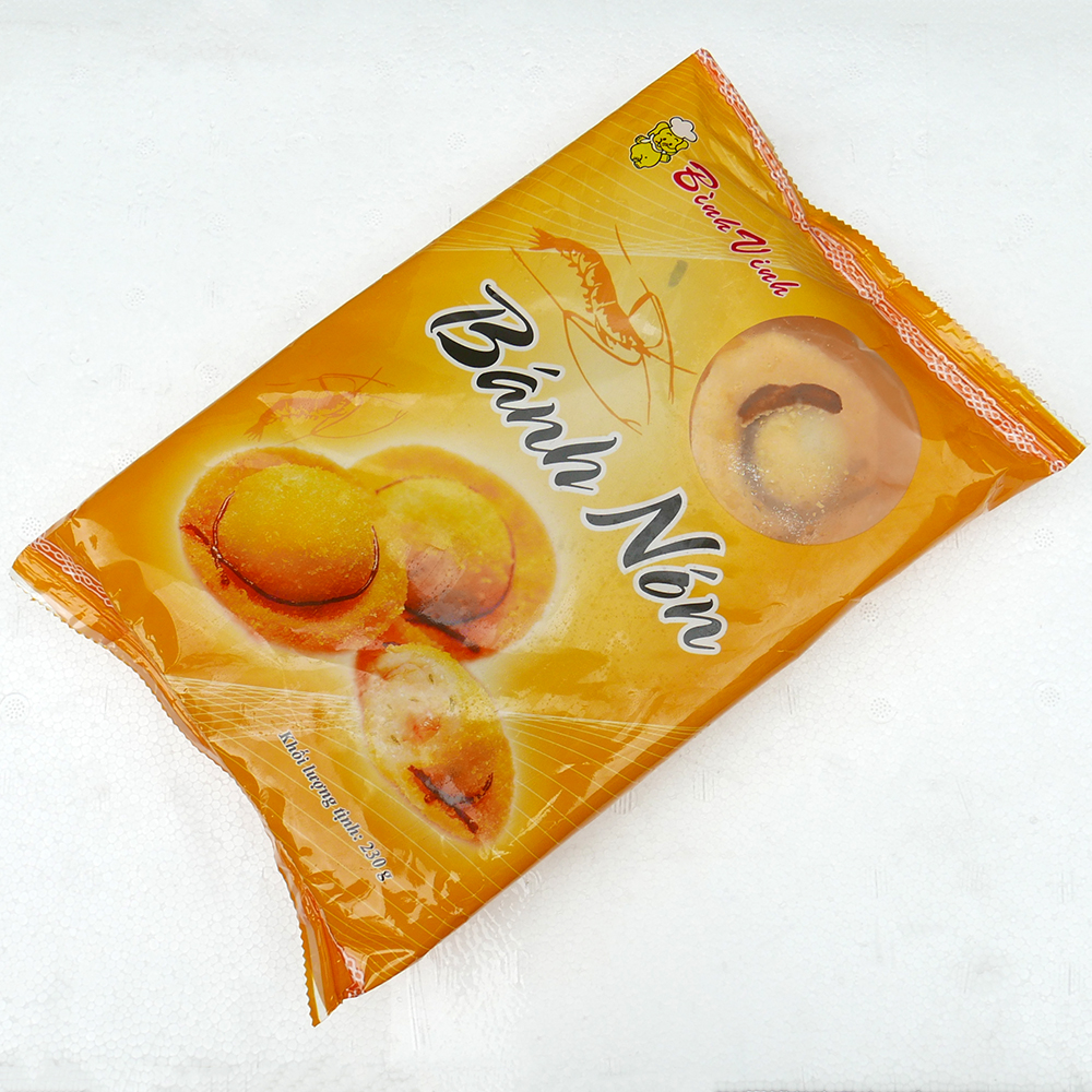 Bánh Nón Bình Vinh (Gói 230gr/10 Bánh) | Nguyên Hà chuyên cung cấp xúc ...