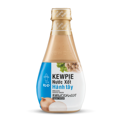 Nước xốt hành tây Kewpie- Dressing grated onion chai 210ml
