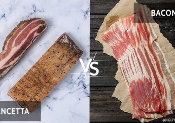 Pancetta và Bacon Sự Khác Nhau Là Gì?