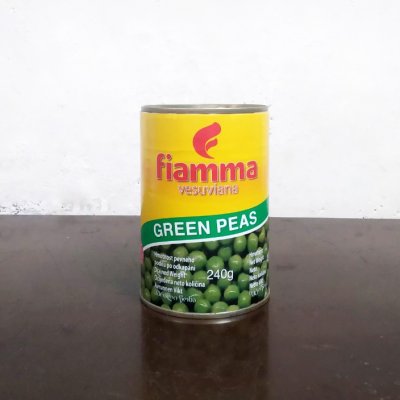 Đậu Hà Lan Đóng Hộp Fiamma - Canned Green Peas Fiamma