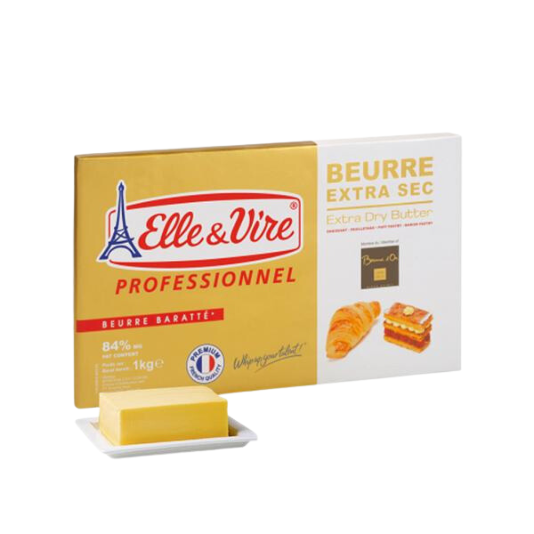 Bơ Cán Elle & Vire Pháp 84% Béo 