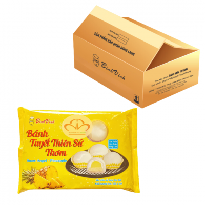 Bánh Mochi Tuyết Thiên Sứ Vị Thơm (30g/bánh,10 bánh/gói,15 gói/thùng)
