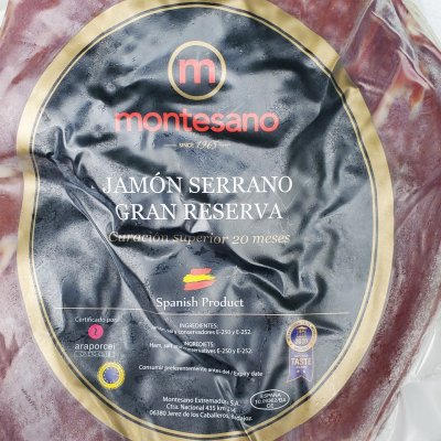 Đùi Lợn Muối Tây Ban Nha Không Xương - Serrano Dry Cured Ham Gran Reserva Deboned