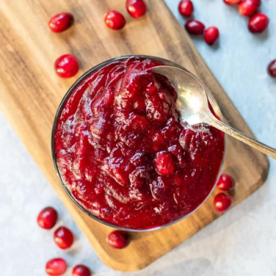 Sốt Nam Việt Quất - Cranberry Sauce With Whole Berries