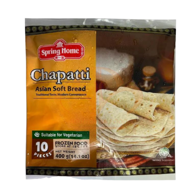 Bánh Roti Chapatti (40gr/Cái, 10 Cái/Gói, 24 Gói/Thùng)