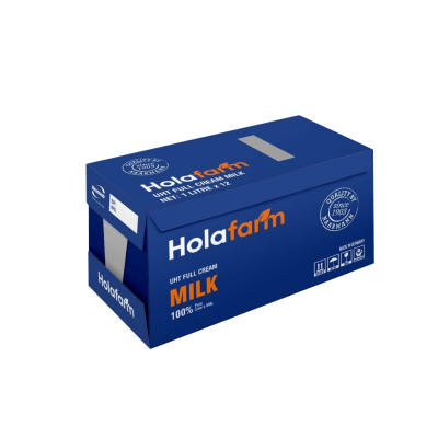 Sữa Tươi Tiệt Trùng Nguyên Chất Nguyên Kem Hộp 1L Holafarm