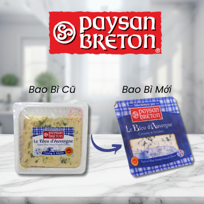 Phô Mai Vân Xanh - Blue Cheese Paysan Breton