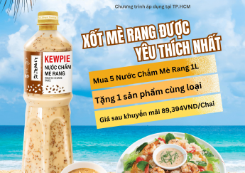 Khuyến Mãi Chào Hè Với Nước Chấm Mè Rang Kewpie Mua 5 Tặng 1 Cùng Nguyên Hà Food