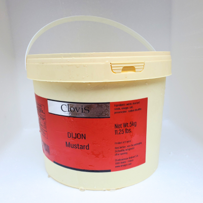 Mù Tạt Dijon Clovis- Dijon Mustard Xô 5kg