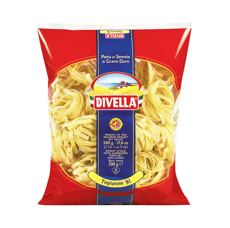 Mì Ý Vắt Tagliatelle Divella Số 91