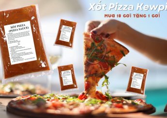 Kewpie Khuyến Mãi Đặc Biệt Xốt Pizza Kewpie Cho Các Nhà Hàng Pizza 