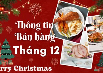 Thông Tin Bán Hàng Tháng 12 Mùa Noel Tại Nguyên Hà Food.