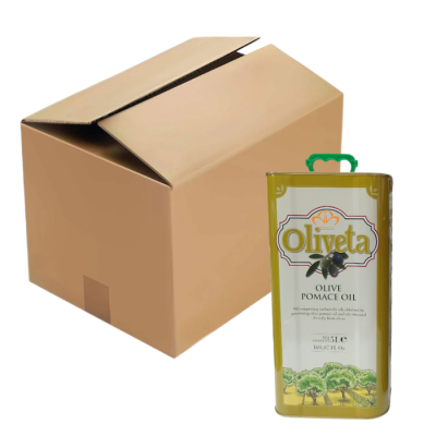 Dầu Oliu Pomace Oliveta Bình Thiếc (5L/Bình, 4 Bình/Thùng)