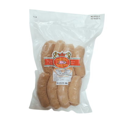 Xúc Xích Trắng - Weisswurst Sausage