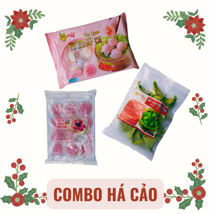 Combo Há Cảo Tam Sắc