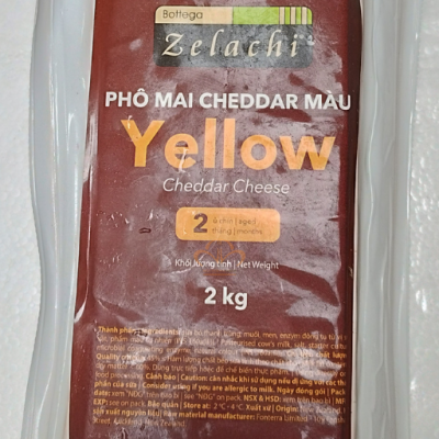 Phô Mai Cheddar Màu - Yellow Cheddar Cheese