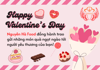 Thêm Chút Ngọt Ngào Cho Mùa Valentine Cùng Nguyên Hà Food