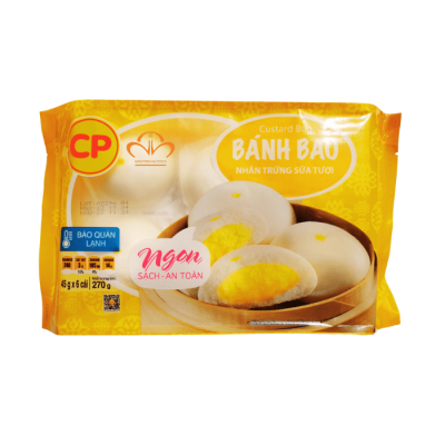 Bánh Bao Nhân Trứng Sữa CP