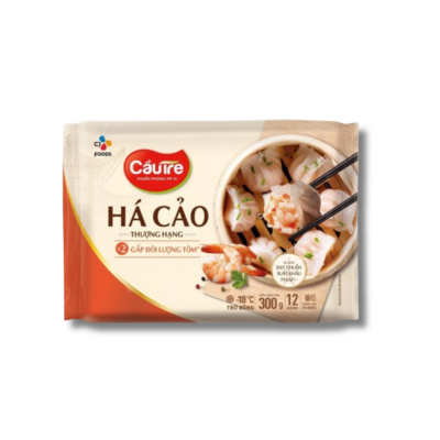 Há Cảo Thượng Hạng Cầu Tre (12pc/300gr/Gói,28Gói/Thùng) 