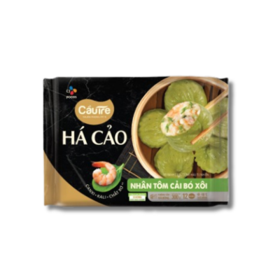 Há Cảo Tôm Cải Bó Xôi Cầu Tre (300gram/12viên, 24Gói/Thùng)