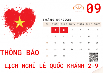 Lịch Nghỉ Lễ Quốc Khánh Ngày 02 Tháng 09 Năm 2025