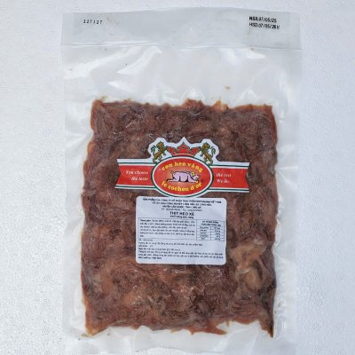 Thịt Heo Xé Sợi Nipponham Pulled Pork (Gói/500gr,Thùng/5kg,10Gói/Thùng)