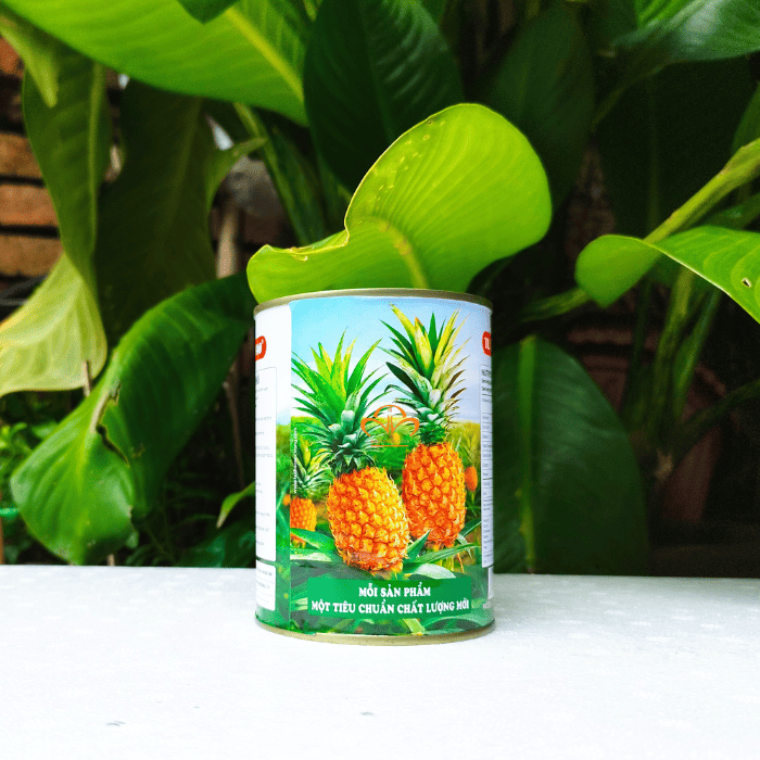 Dứa Cắt Khoanh Đóng Hộp