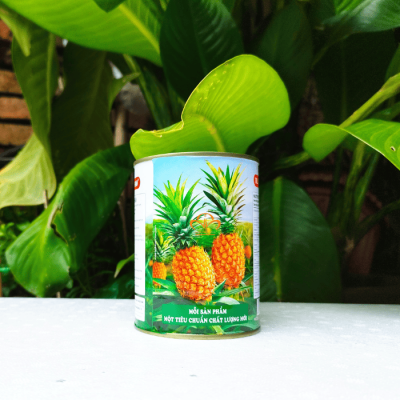 Dứa Cắt Khoanh Đóng Hộp