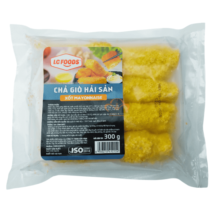 Chả Giò Hải Sản Xốt Mayonnaise