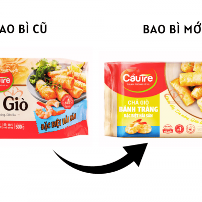 CHẢ GIÒ ĐẶC BIỆT HẢI SẢN CẦU TRE-GÓI 500GRAM