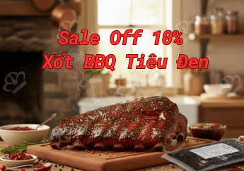 Chương Trình Ưu Đãi Xốt BBQ Tiêu Đen Kewpie