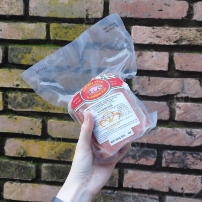 THĂN BÒ XÔNG KHÓI- SMOKED BEEF - SMOKED BEEF LOIN-1KG/CỤC